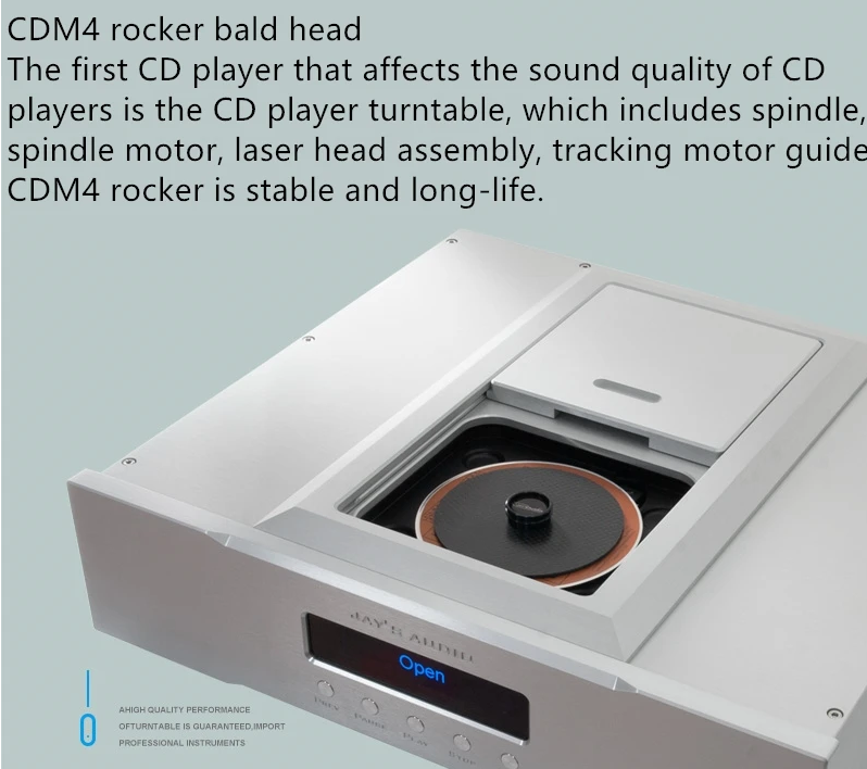 Jay's Audio CDT2 MK3 CD Transport HIFI CD Turntable OCXO constant temperature clock CDM4 driver IIS AES RCA BNC