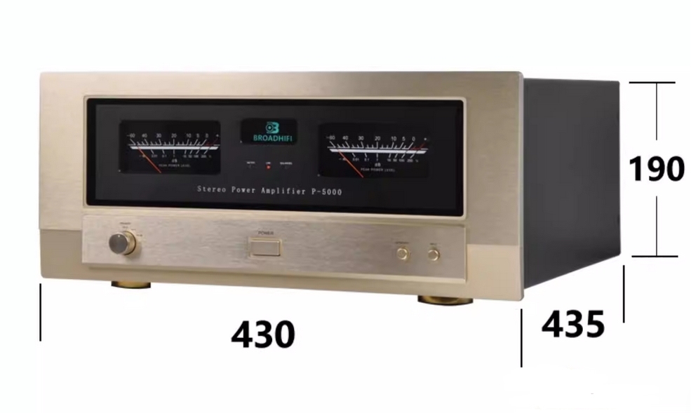 Reference Accuphase P-5000 circuit 80W*2 Class A High Power HI-END Audio Amplifier