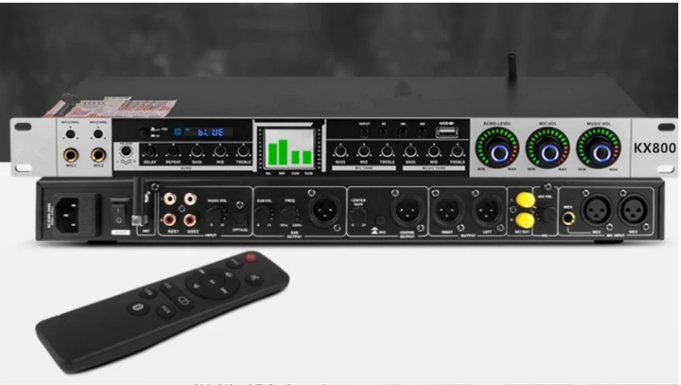 JBL NPN Professional Dual Reverb Anti Roaring Bluetooth preamp Effect Device KTV Reverb Karaoke
