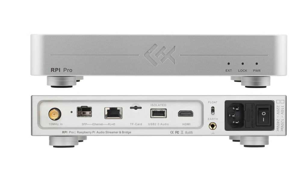 LHY AUDIO RPI Pro Streaming Digital Music Carousel Roon Bridge Bridge Fever Player