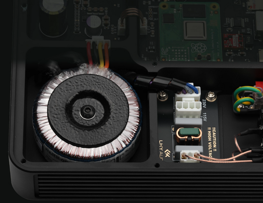 LHY AUDIO RPI Pro Streaming Digital Music Carousel Roon Bridge Bridge Fever Player