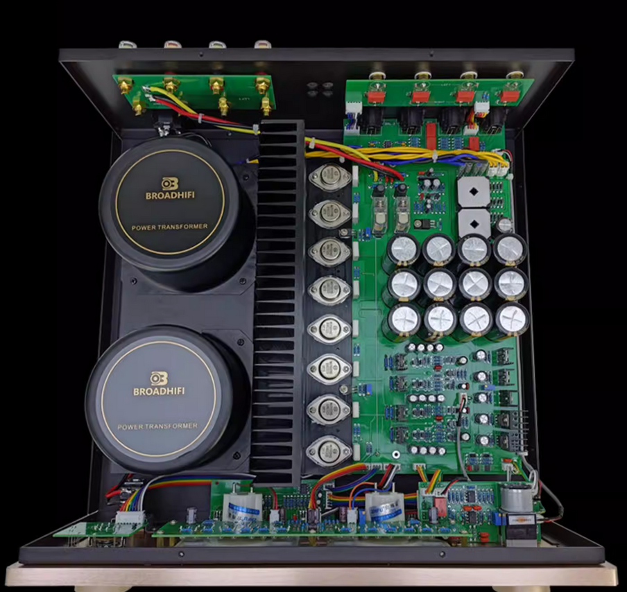Reference Accuphase E405 HIFI High-power Gold-sealed Tube Home with Remote Control Fully Balanced Integrated Power Amplifier