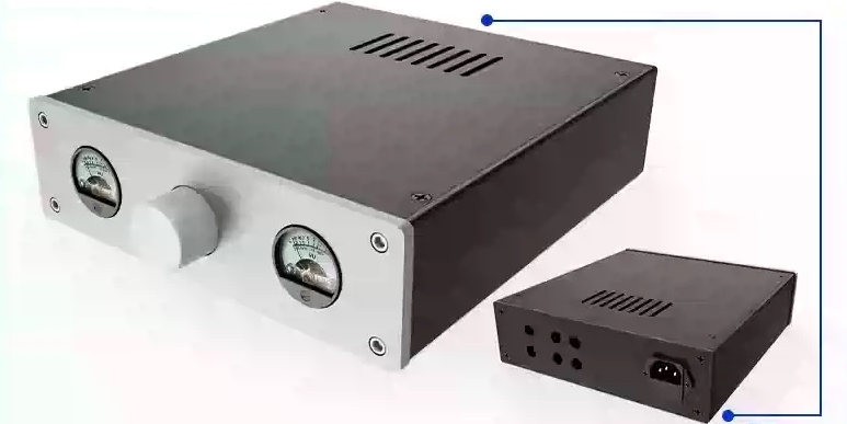 2106 All-Aluminum alloy Amplifier Chassis HiFi DIY Preamp Case power supply Box