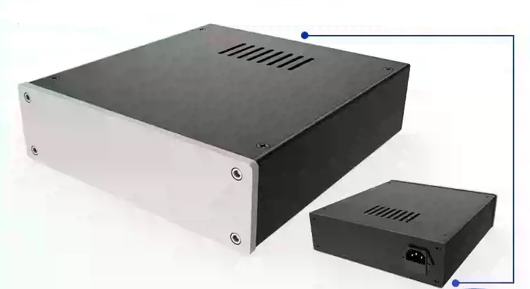 2106 All-Aluminum alloy Amplifier Chassis HiFi DIY Preamp Case power supply Box