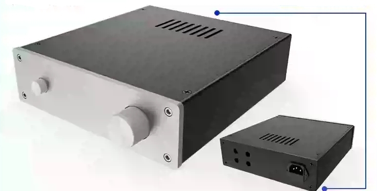 2106 All-Aluminum alloy Amplifier Chassis HiFi DIY Preamp Case power supply Box