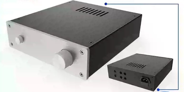 2106 All-Aluminum alloy Amplifier Chassis HiFi DIY Preamp Case power supply Box