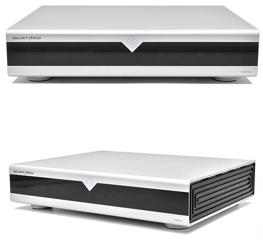 GUSTARD DAC-X26III Network Streaming Decoder Double ES9039SPRO DSD512 PCM768 MQA With remote control