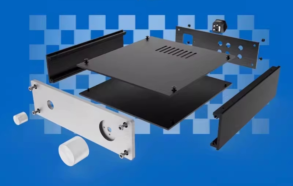 2106 All-Aluminum alloy Amplifier Chassis HiFi DIY Preamp Case power supply Box