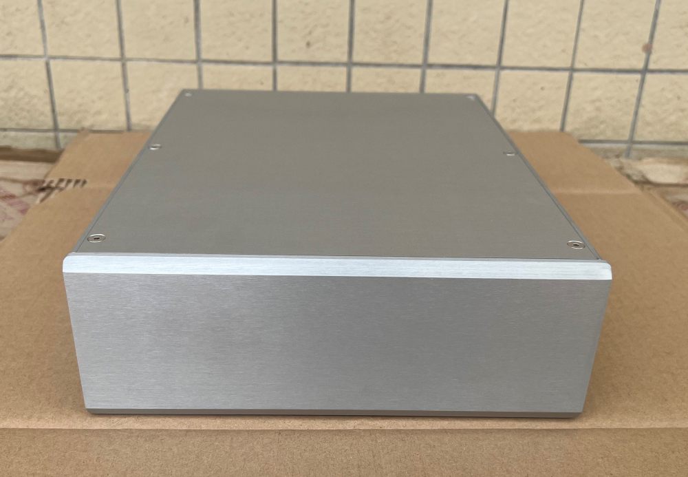 FULL aluminum amplifier chassis  Preamp case power supply Enclosure DAC DIY box full blank panel 250*90*308 mm