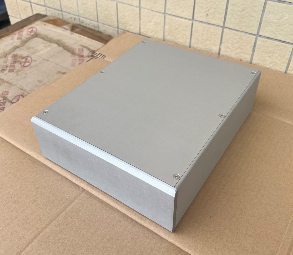 FULL aluminum amplifier chassis  Preamp case power supply Enclosure DAC DIY box full blank panel 250*90*308 mm