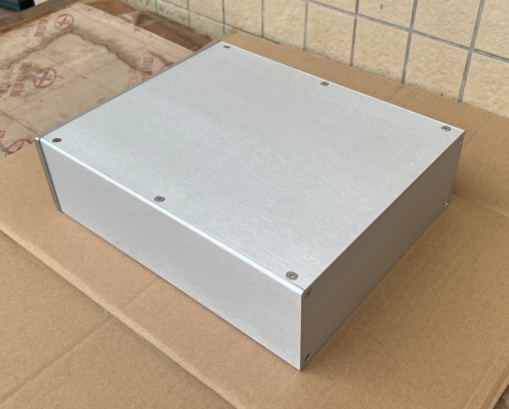 FULL aluminum amplifier chassis  Preamp case power supply Enclosure DAC DIY box full blank panel 250*90*308 mm