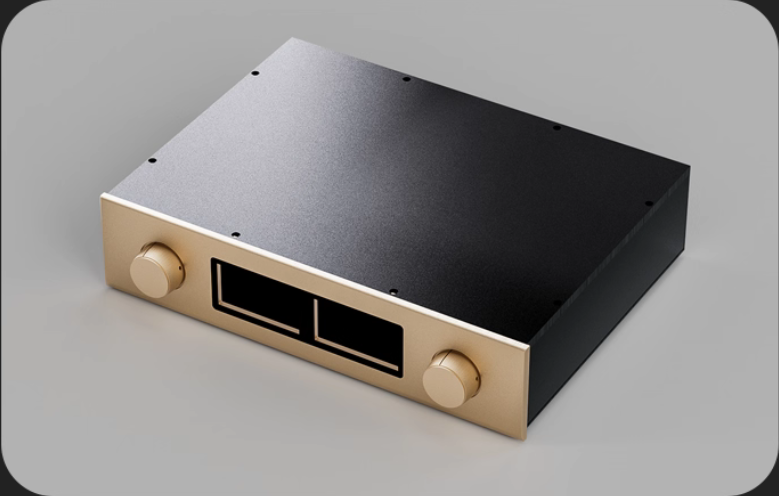 C-245 All Aluminum preamplifier Chassis Tube Amplifier Housing Hi-Fi Preamp Case DIY Box