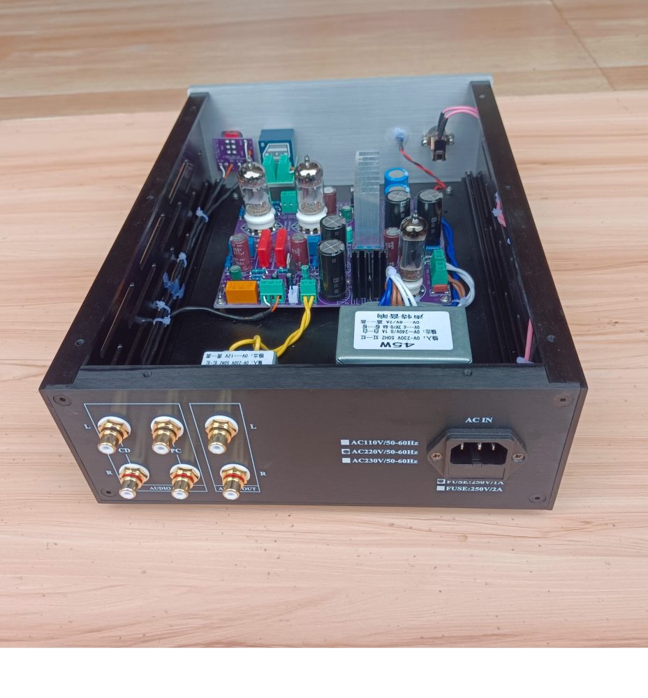 Refer to the British Audio Note-L2 circuit HIFI DIY stereo direct-coupled electron tube preamplifier