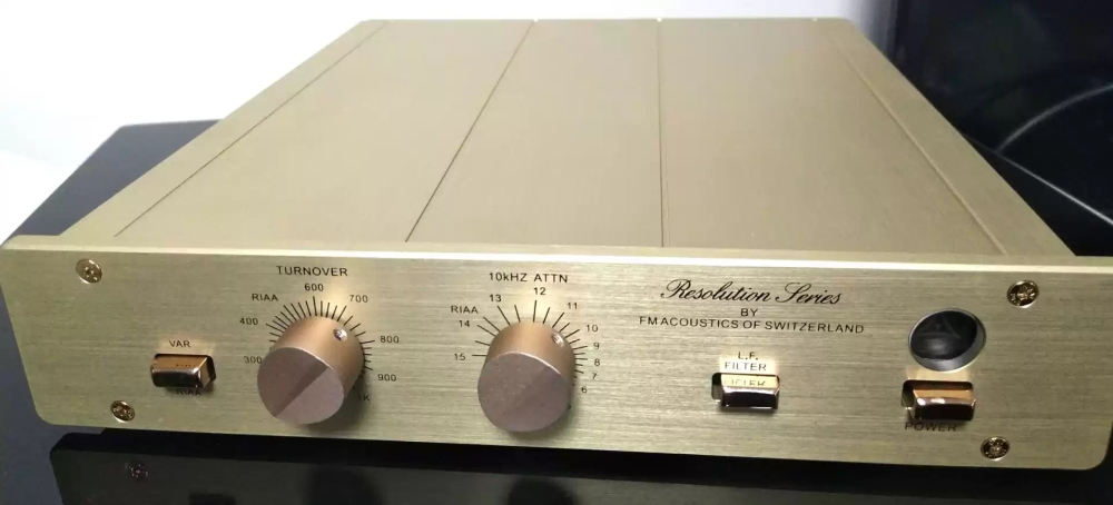 Finished FM122 phono amplifier with MM and MC input