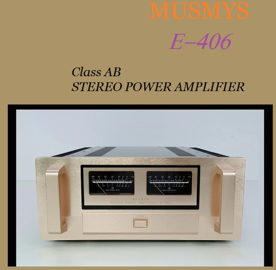 1:1 Clone Accuphase E-406 Class AB high power 180W*2/ 320W*2 home
