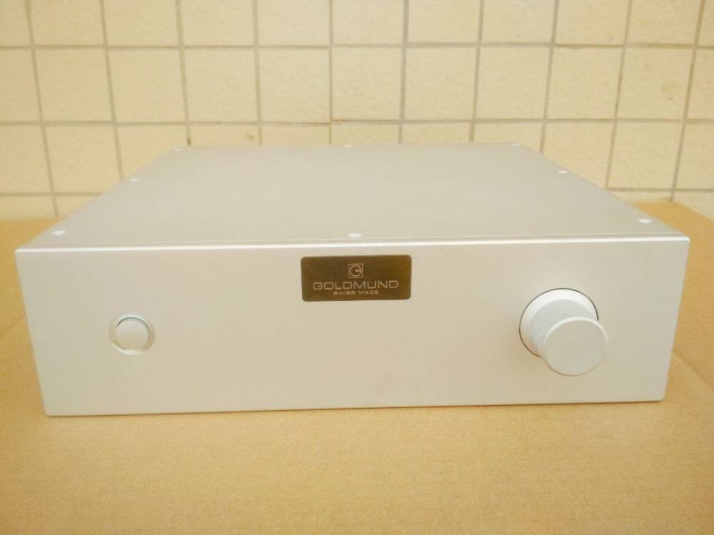 320*308*90 Full aluminum preamp case HIFI DIY amplifier chassis decoder box Goldmund circuit can be installed