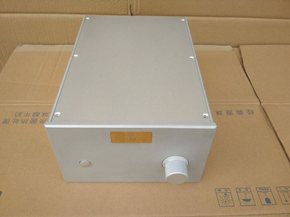 216*136*308 full aluminum alloy preamp case silver HIFI DIY amplifier chassis can be installed Goldmund circuit