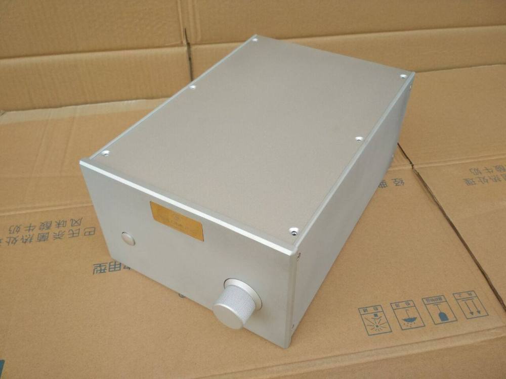 216*136*308 full aluminum alloy preamp case silver HIFI DIY amplifier chassis can be installed Goldmund circuit