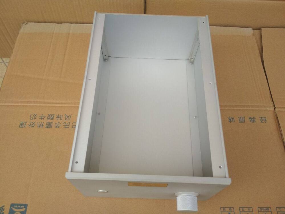 216*136*308 full aluminum alloy preamp case silver HIFI DIY amplifier chassis can be installed Goldmund circuit