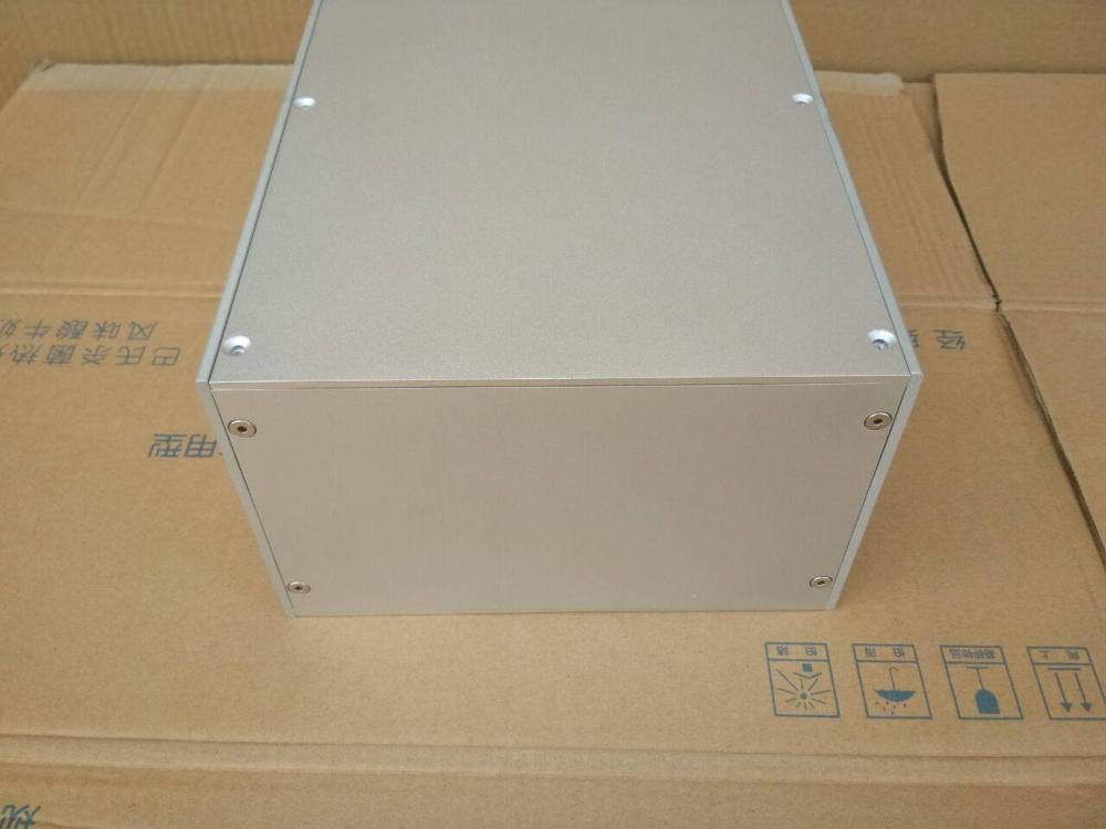 216*136*308 full aluminum alloy preamp case silver HIFI DIY amplifier chassis can be installed Goldmund circuit
