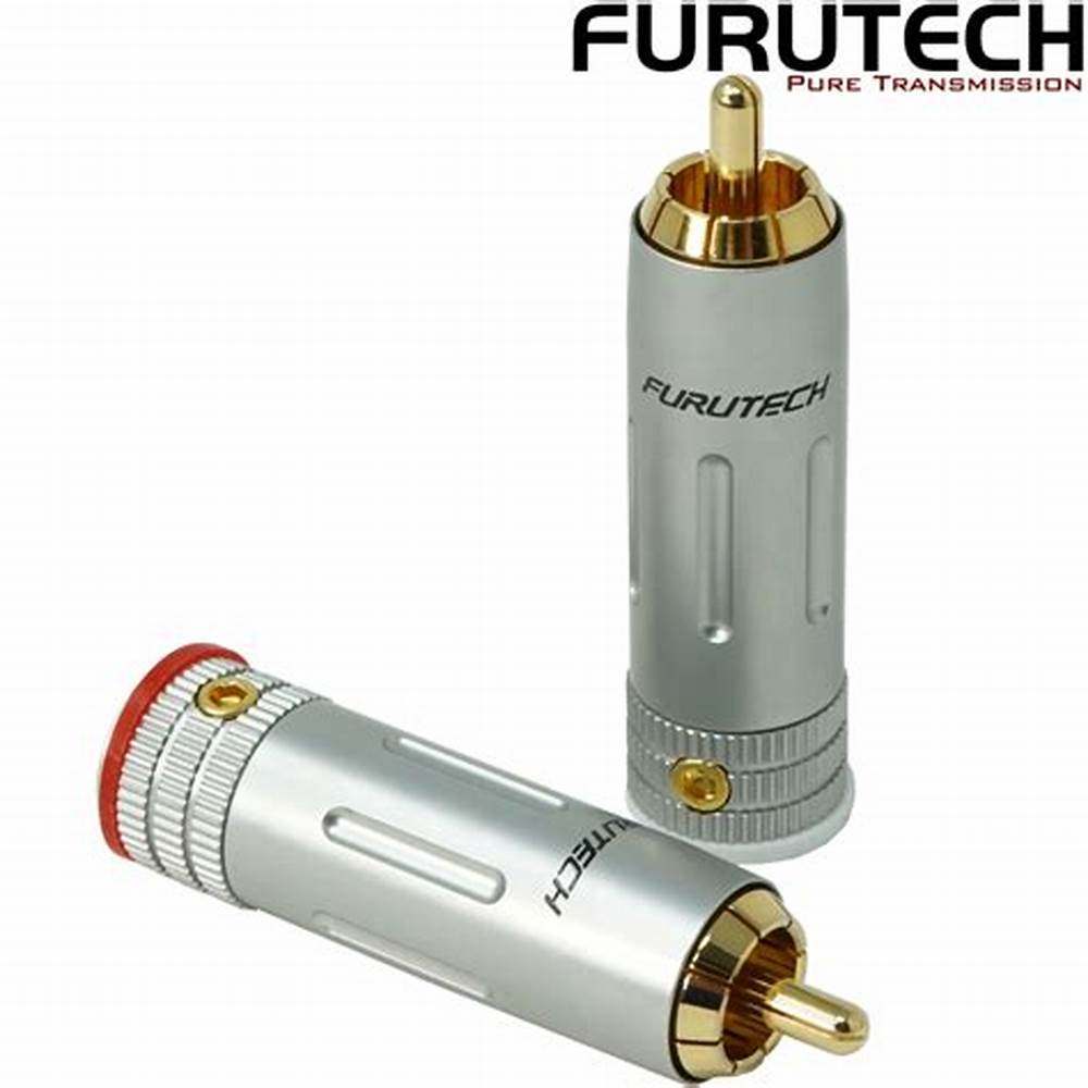 FURUTECH  FP-160(G) Gold plated Audiophile RCA signal cable plug