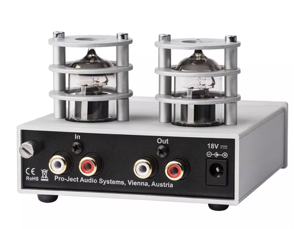 Mini MM RIAA Phono Stage Turntable Preamp HiFi Stereo Audio Vacuum Tube Preamplifier Dekstop AUX Preamp