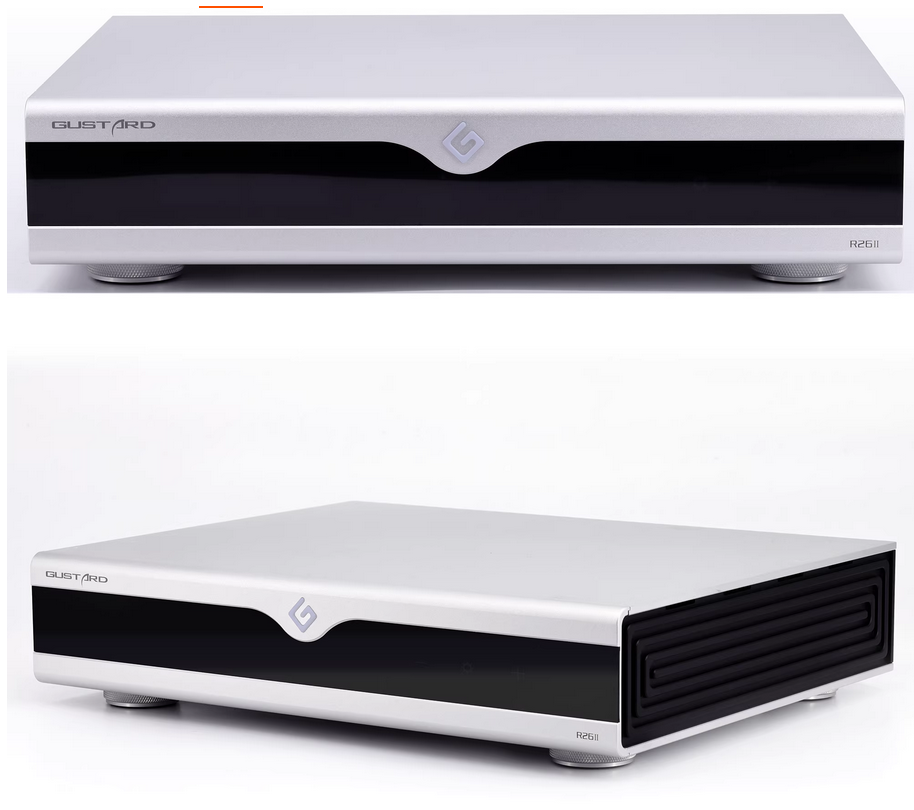 GUSTARD DAC-R26II Bridge Network Streaming Decoder R2R+1-bit Dual Decoding High end DAC