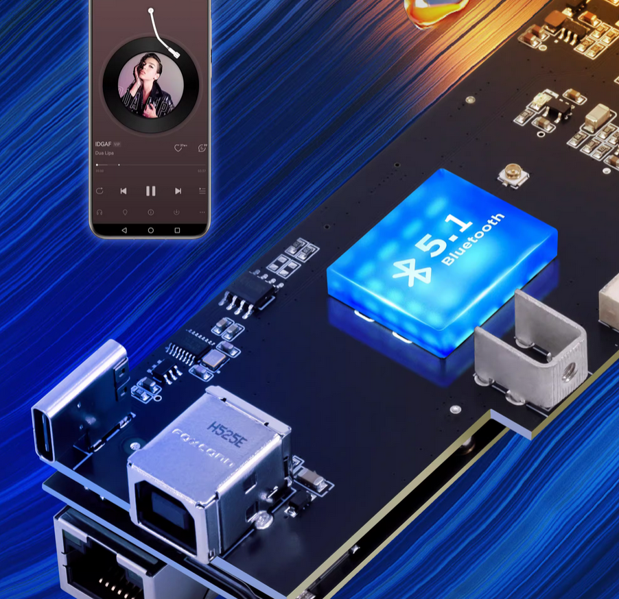 GUSTARD DAC-R26II Bridge Network Streaming Decoder R2R+1-bit Dual Decoding High end DAC