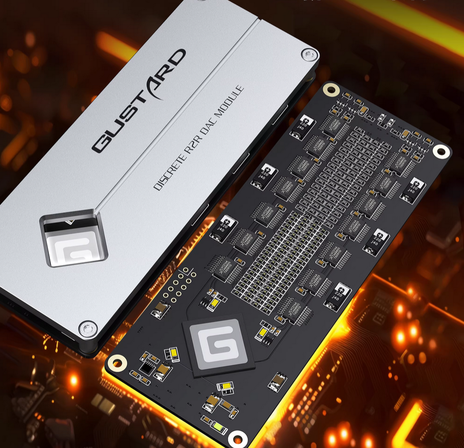 GUSTARD DAC-R26II Bridge Network Streaming Decoder R2R+1-bit Dual Decoding High end DAC