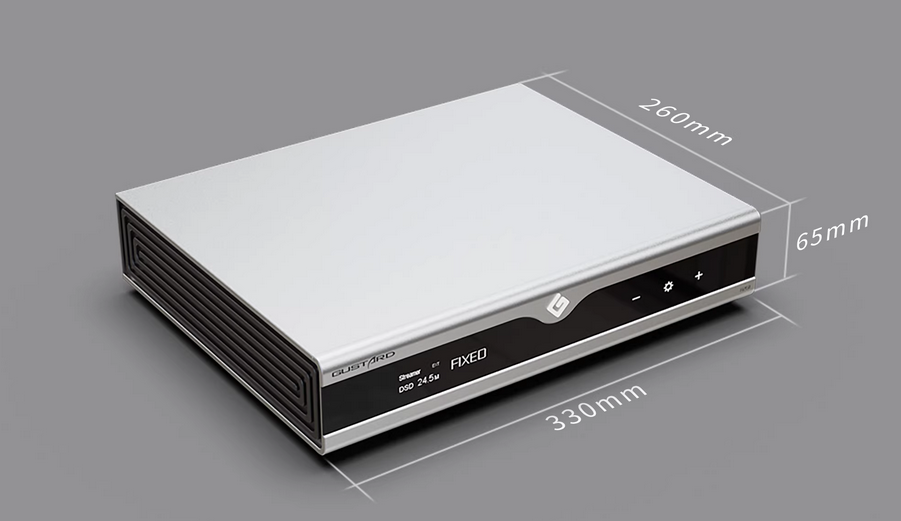 GUSTARD DAC-R26II Bridge Network Streaming Decoder R2R+1-bit Dual Decoding High end DAC