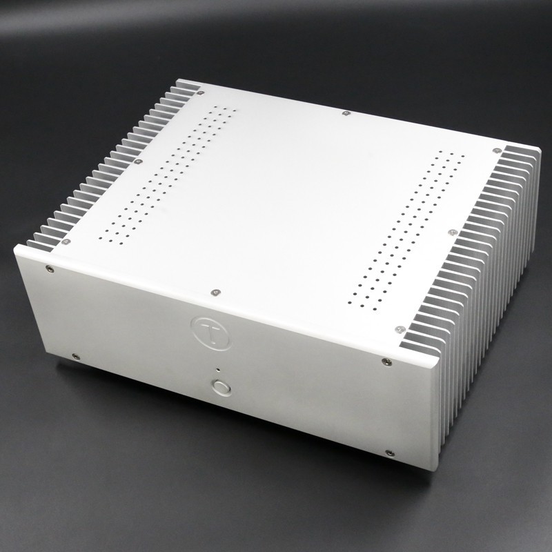 Silver New Suggden SF200 circuit 100W*2 HIFI DIY stereo power amplifier with Horn protection circuit