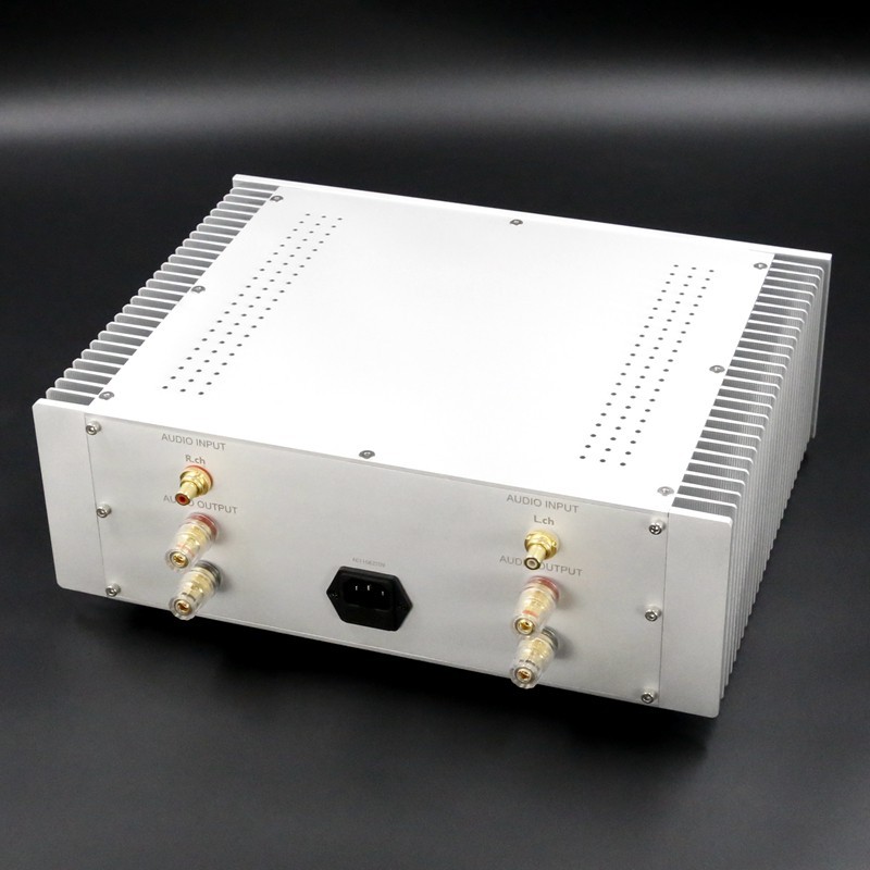 Silver New Suggden SF200 circuit 100W*2 HIFI DIY stereo power amplifier with Horn protection circuit