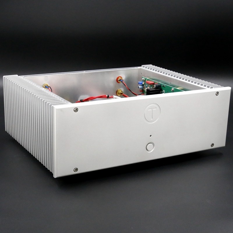Silver New Suggden SF200 circuit 100W*2 HIFI DIY stereo power amplifier with Horn protection circuit