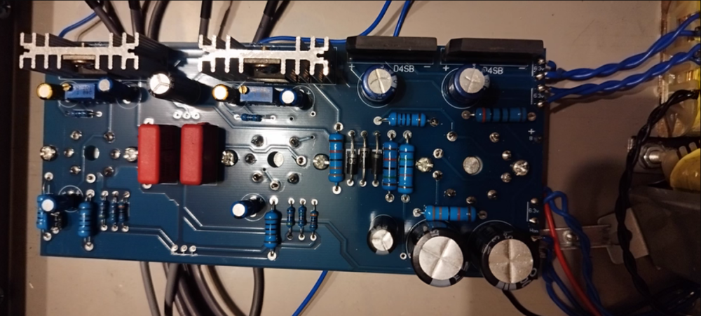 Finished 3A5 HIFI DIY stereo Direct heating electron tube preamplifier