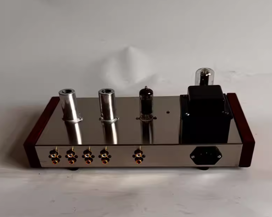 Finished 3A5 HIFI DIY stereo Direct heating electron tube preamplifier