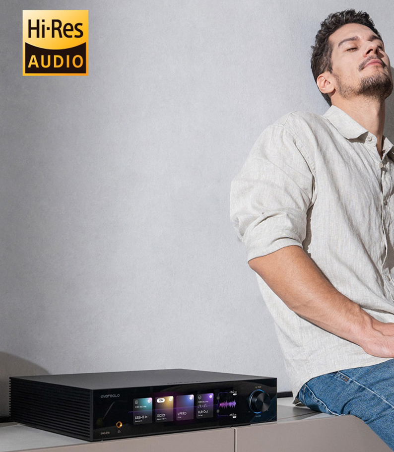 Eversolo Z10 Decoding headphone amplifier integrated machine hifi audio all-in-one machine preamp with Bluetooth fully isolated architecture R2R