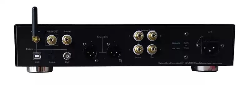 XiangSheng DAC05AII 4*PCM1794 XMOS XLR Electron Tube DAC DAC05 Balanced Bluetooth Decoder
