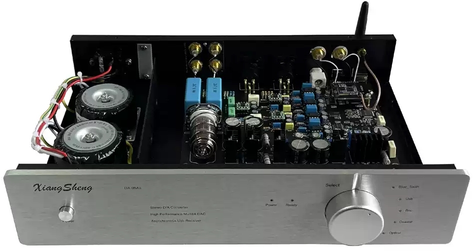 XiangSheng DAC05AII 4*PCM1794 XMOS XLR Electron Tube DAC DAC05 Balanced Bluetooth Decoder