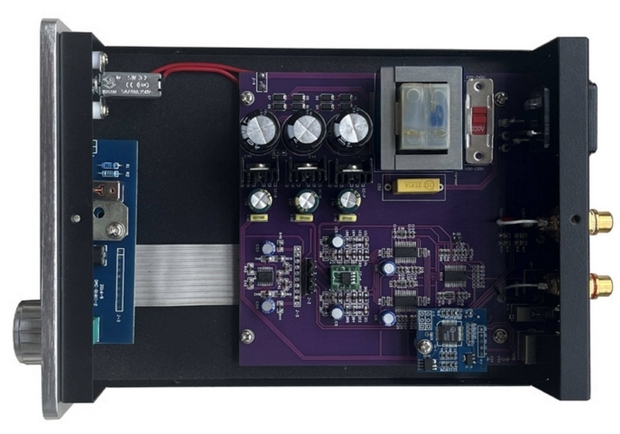 DAC-01BII Dual-core decoder coaxial fiber USB asynchronous XMOS with headphone amplifier