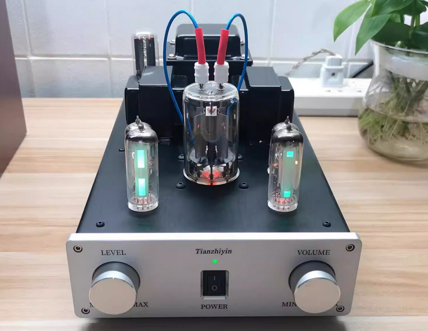 A-06 vacuum tube Power Amplifier 6E2+FU32 FU19 FU29 Single ended Class A Electronic Tube Power Amplifier