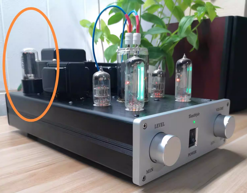 A-06 vacuum tube Power Amplifier 6E2+FU32 FU19 FU29 Single ended Class A Electronic Tube Power Amplifier