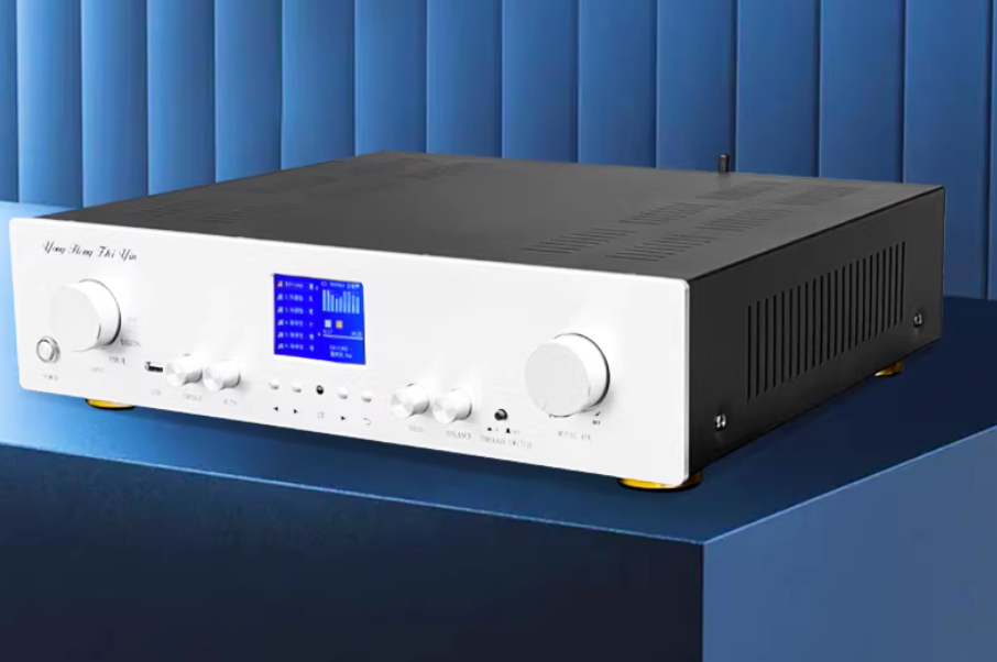 Upgrade A1 High-power 800W Hifi Amplifier USB Bluetooth 5.2 Subwoofer Output lossless play Power Amplifier Audio Support lossless USB flash drive Bluetooth