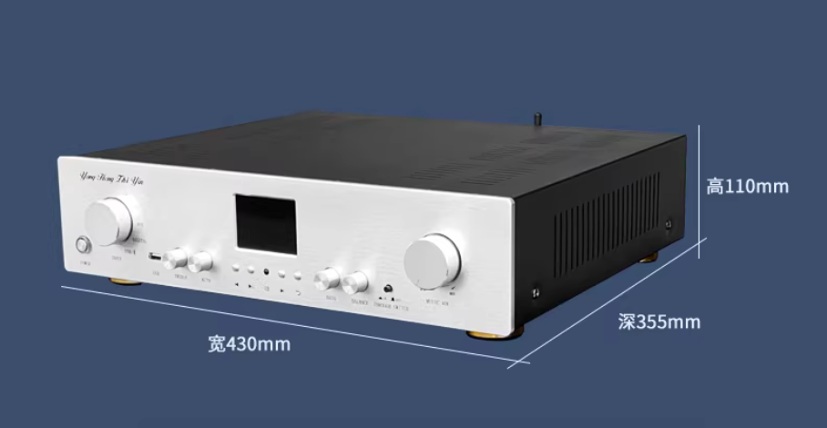 Upgrade A1 High-power 800W Hifi Amplifier USB Bluetooth 5.2 Subwoofer Output lossless play Power Amplifier Audio Support lossless USB flash drive Bluetooth