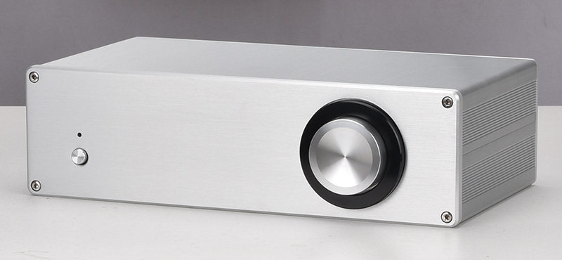 3008B silver full aluminum HIFI DIY preamp chassis  amplifier Case Easy to install box
