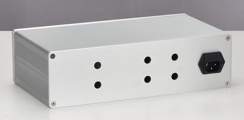 3008B silver full aluminum HIFI DIY preamp chassis  amplifier Case Easy to install box