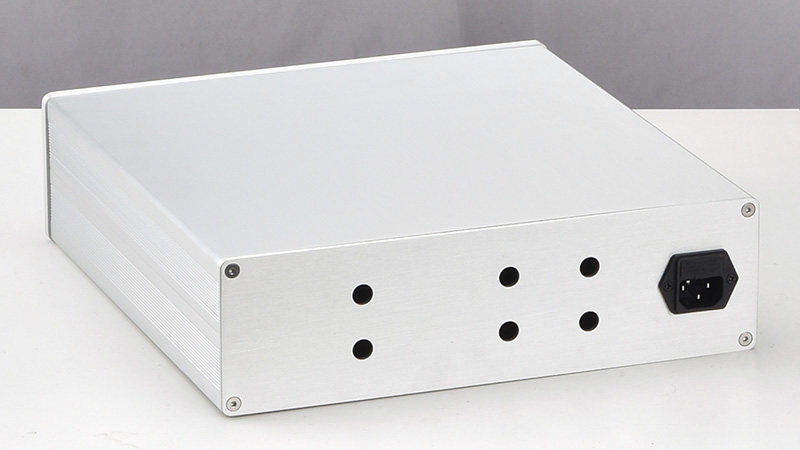 3008B silver full aluminum HIFI DIY preamp chassis  amplifier Case Easy to install box