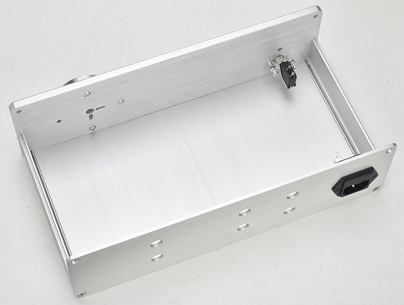 3008B silver full aluminum HIFI DIY preamp chassis  amplifier Case Easy to install box