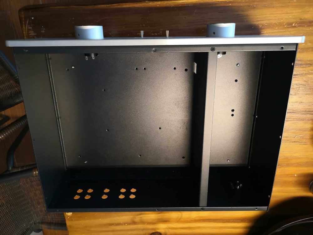 AN Audiophile tube preamp chassis HIFI DIY Aluminum-iron combined phone amplifier case