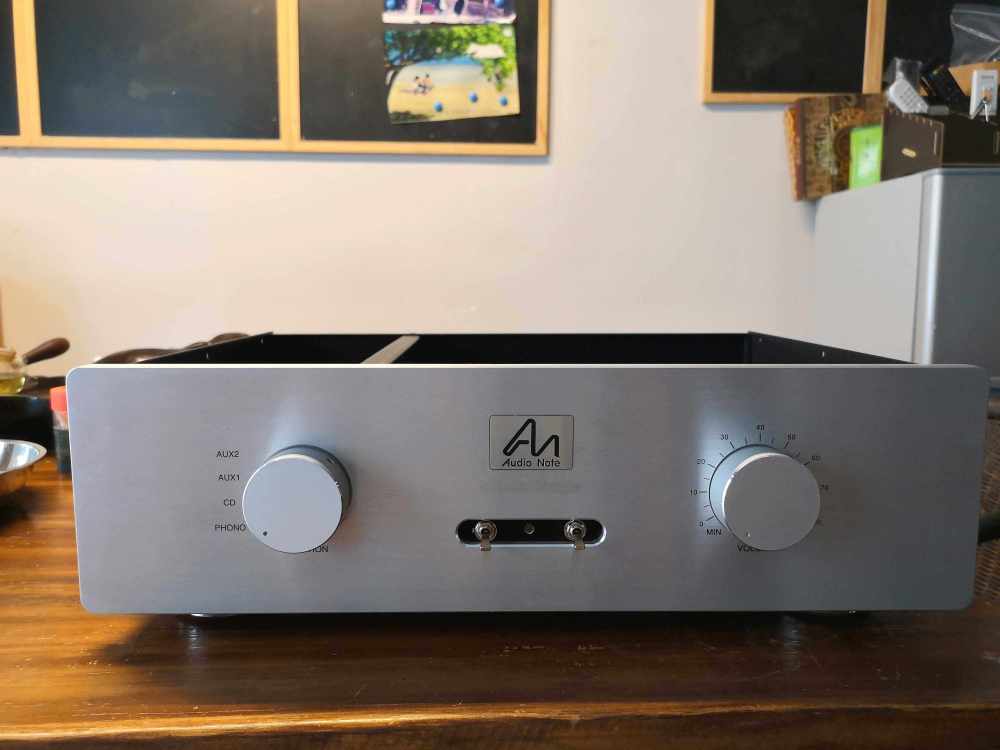 AN Audiophile tube preamp chassis HIFI DIY Aluminum-iron combined phone amplifier case