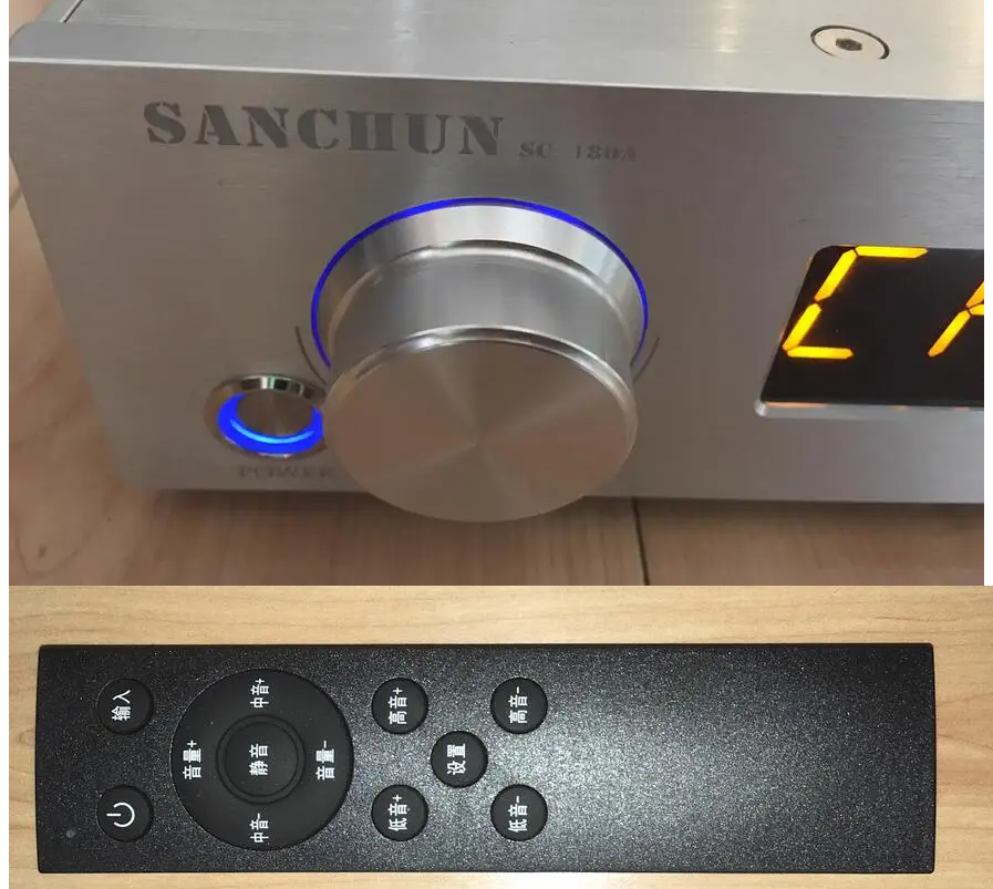 Really Balanced passive preamplifier remote control relay volume control preamplifier DIY 4 channel input volume independent adjustment